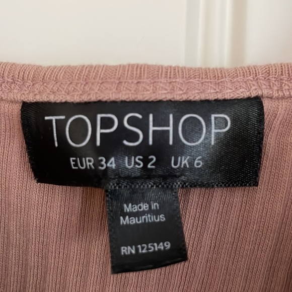 Pink Topshop Crop Top - Picture 3 of 3